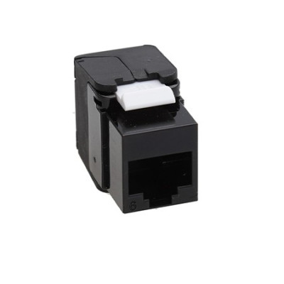 noXt JKA09-UC6-A Keystone Jack Cat6 UTP Preto