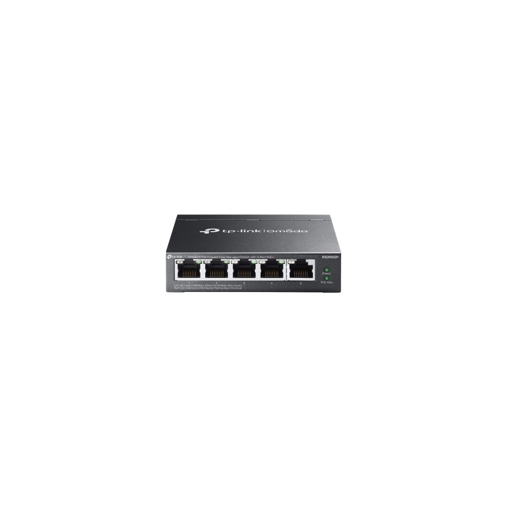 TP-Link ES205GP Switch Gigabit 5P 4x PoE+ 65W Omada