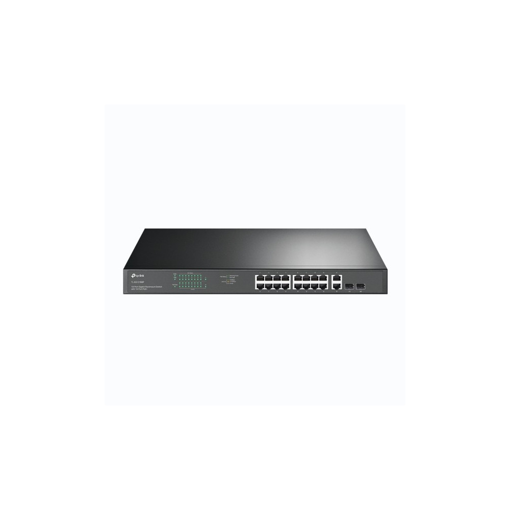 TP-Link SG1218MP Switch 16x PoE+ 250W 2x SFP Gigabit