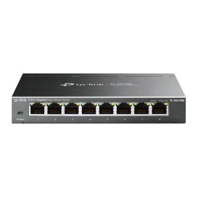 TP-LINK TL-SG108E Switch 8 portas Gigabit