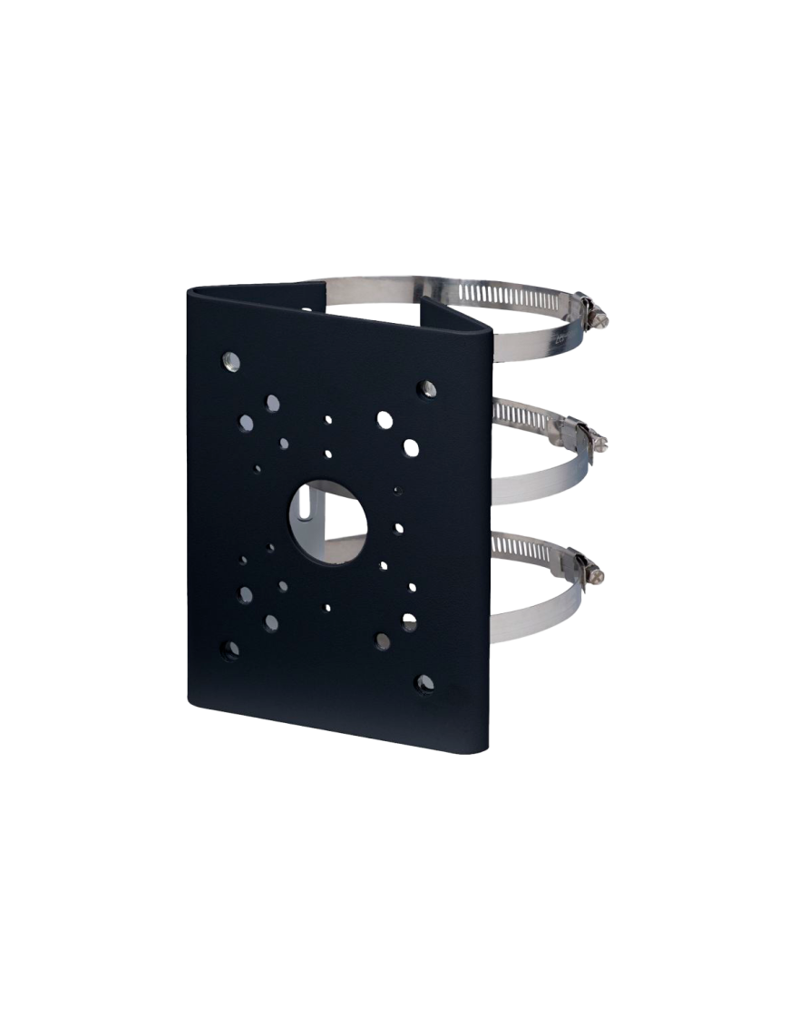 PFA152-E-B - SUPORTE PRETO PARA POSTE DAHUA