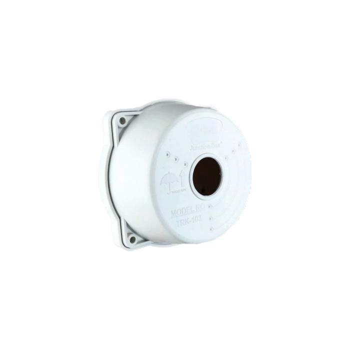 noXt TRK-103 Caixa Derivação Branca para Câmara Tubular