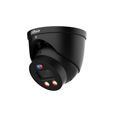 Dome IPC-HDW3449H-AS-PV-PRO-B PRETA 4MP 2.8mm IR30M WIZCOLOR