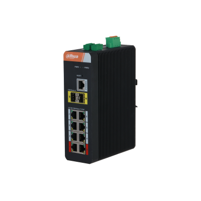 Dahua IS4210-8GT-120 Switch Industrial 8x1G PoE 120W