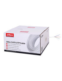 PFM920I-6UN-CN - Cabo UTP CAT6 BRANCO 305M OFC CPR/E DAHUA