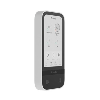 AJAX KEYPAD TOUCHSCREEN-W teclado táctil RFiD branco 5"