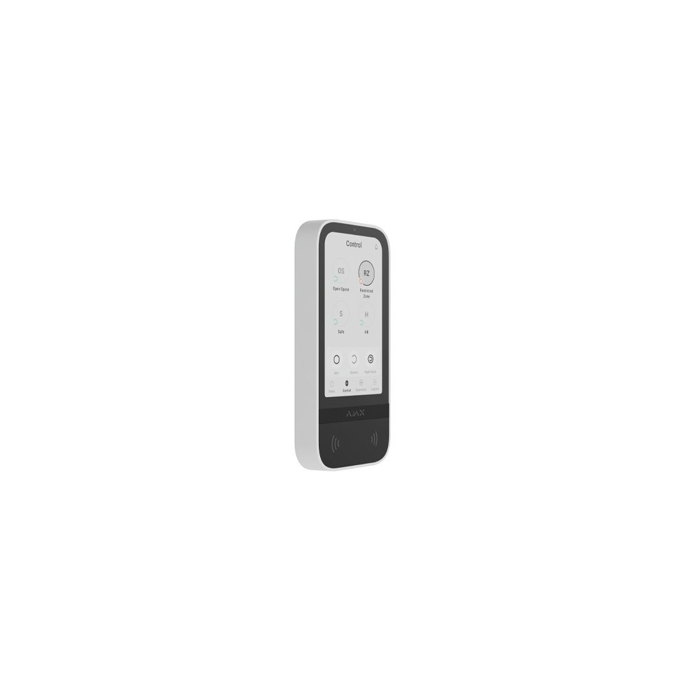 AJAX KEYPAD TOUCHSCREEN-W teclado táctil RFiD branco 5"