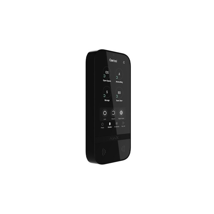 KEYPAD TOUCHSCREEN-B - TECLADO TOUCH RFiD PRETO G2 AJAX
