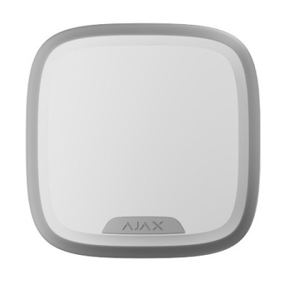 AJAX StreetSiren Plus Superior sirene exterior branca