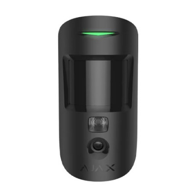 AJAX MotionCam HDR-B PHOD preto – detetor PIR com câmara