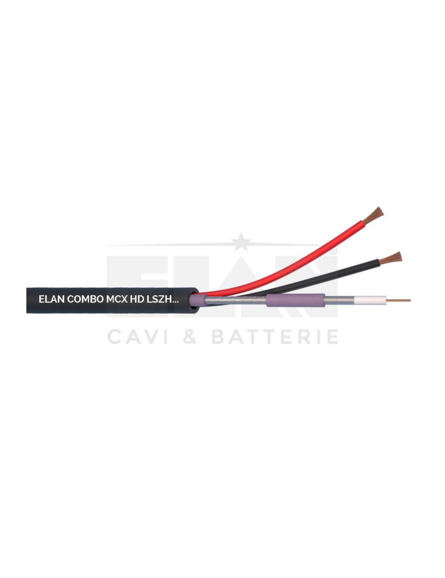 032101 - Cabo VIDEO PORTEIRO PVC  2x1.0 TW 100M ELAN