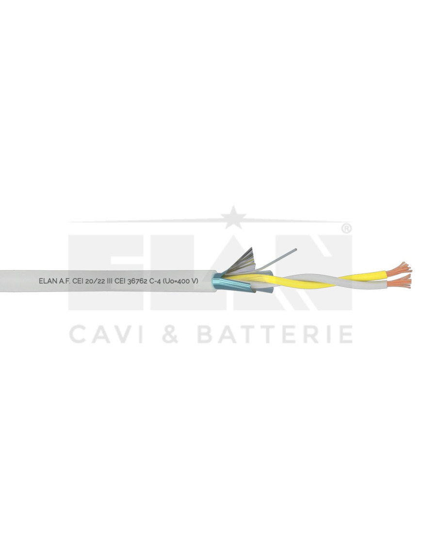081591 - Cabo Micro Coaxial 75Ohm 100M ELAN