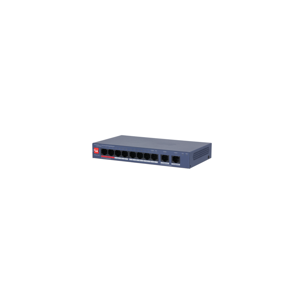 Dahua CS4010-8ET2GT-110 Switch PoE 8P 110W + 2x1G