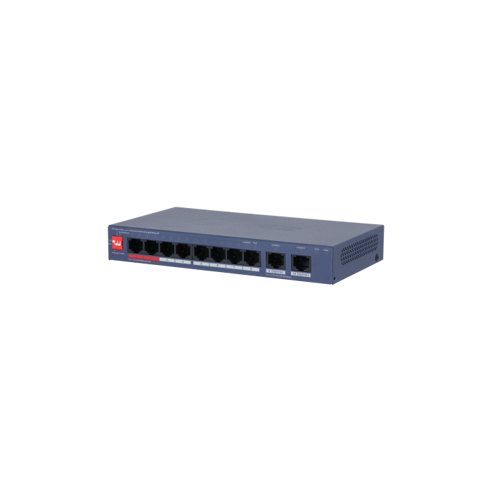 Dahua CS4010-8ET2GT-110 Switch PoE 8P 110W + 2x1G