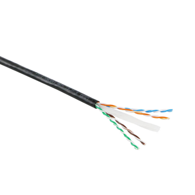 Excel Cabo Cat6 U/UTP Exterior 23AWG 305m Preto