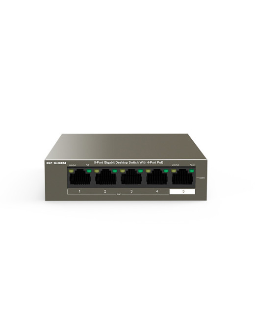 Switch PoE IP-COM G1105P-4-63W 4x1G 58W + Uplink 1G